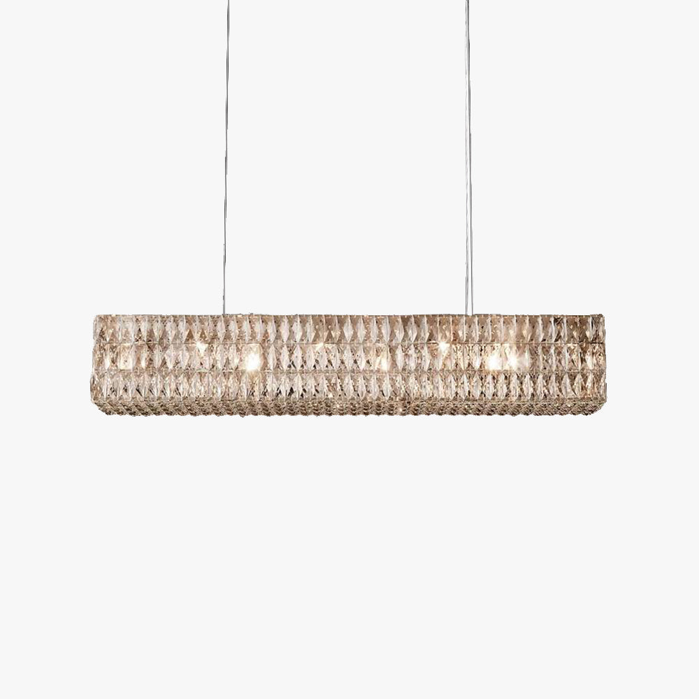 Kristy candelabru Lux cristal Rectangular, 2 Culoare