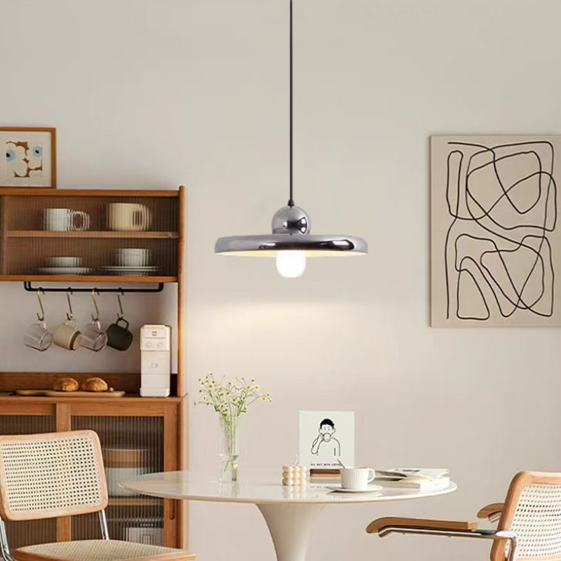 Arisha lampă suspendată decorativă modernă LED roz metal pentru living