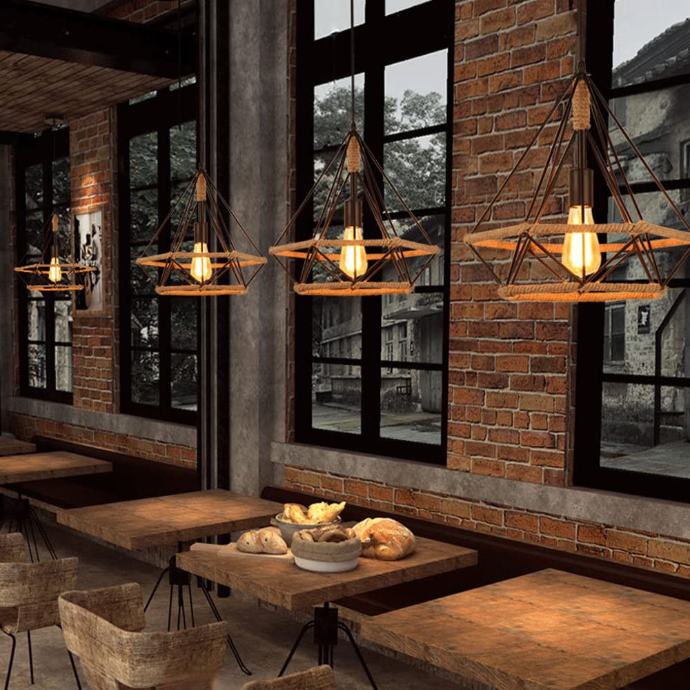 Epoch Countryside Diamond lampă suspendată metal negru Bucătărie/Cafenea