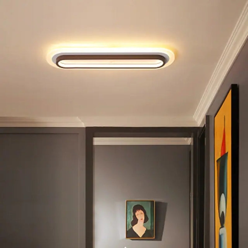 Arisha plafonieră modernă Liniară metal/Acric
