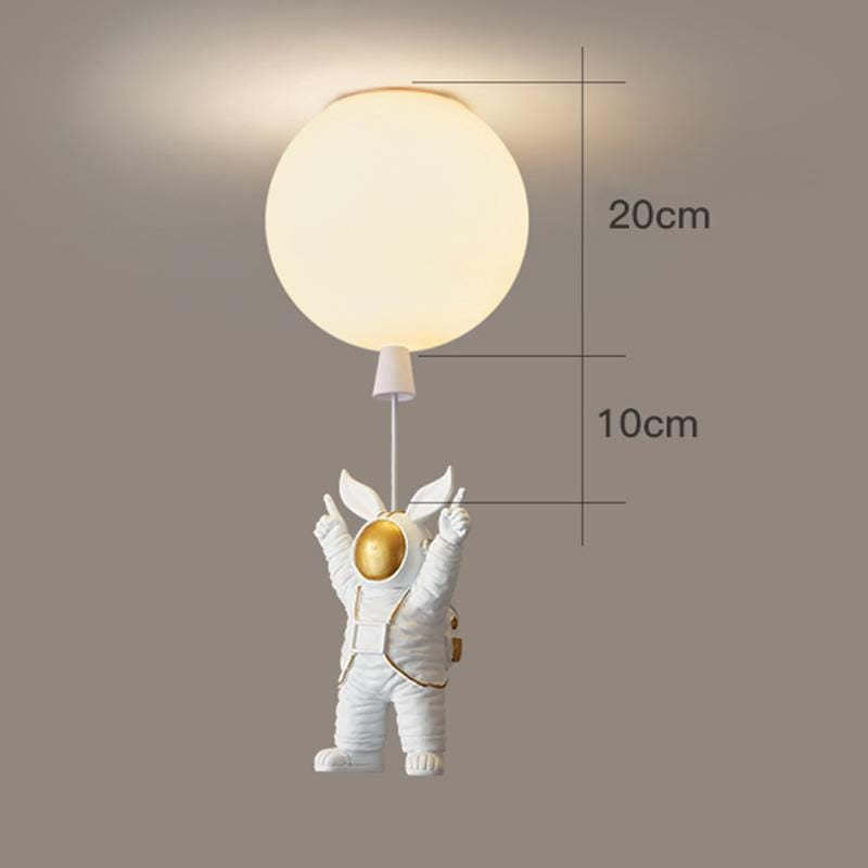 Aria Astronaut Balloon plafonieră aplicată, L 20/25/30/35cm