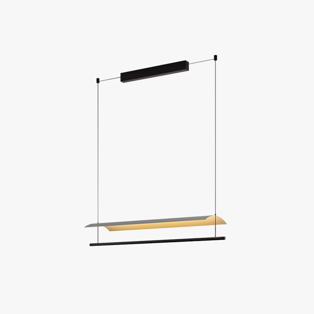 Arisha lampă suspendată minimalistă, liniară din metal