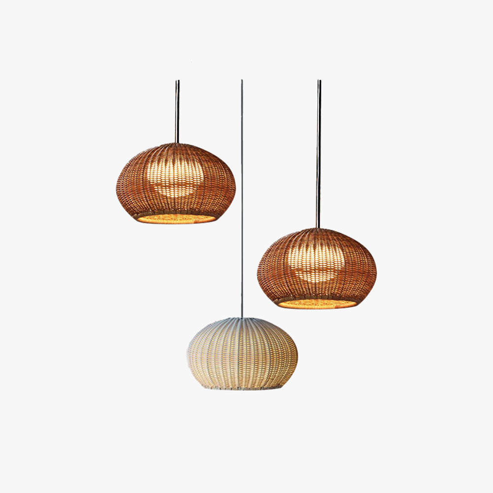 Ray lampă suspendată modernă, metal/, Bej/Cafea