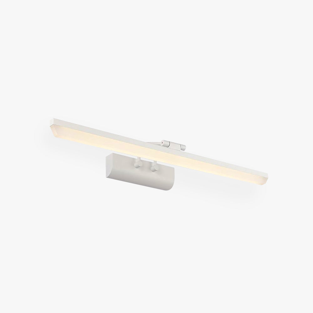 Arisha aplică de perete minimalistă Rectangulară din metal, alb/negru