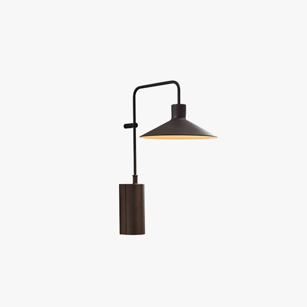 Ray modern minimalist Wide con formă metal Outdoor Waterproof aplică de perete, Cenușiu închis/Verde
