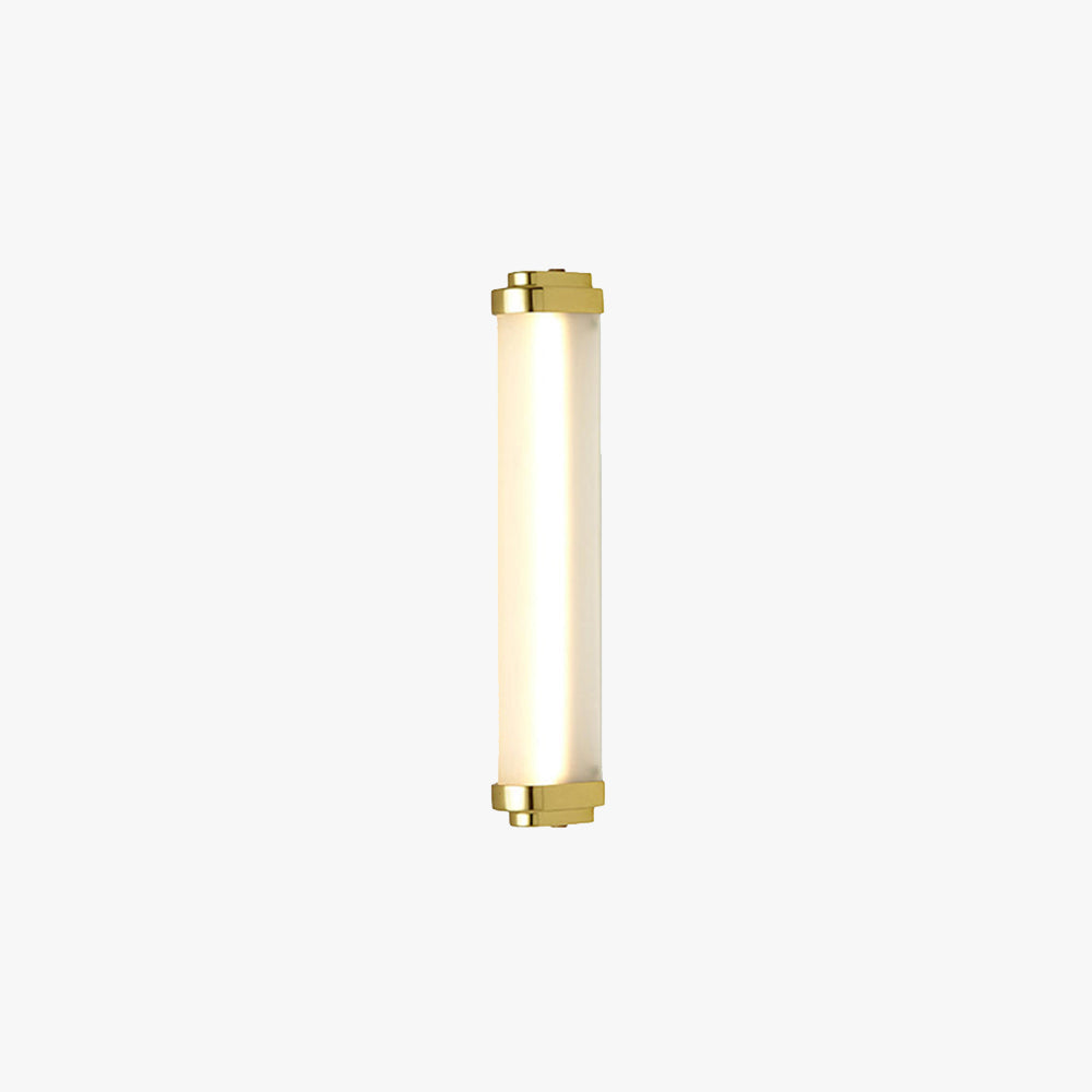 Ray aplică de perete pentru exterior cilindric minimalist din metal, aur/negru/argintiu