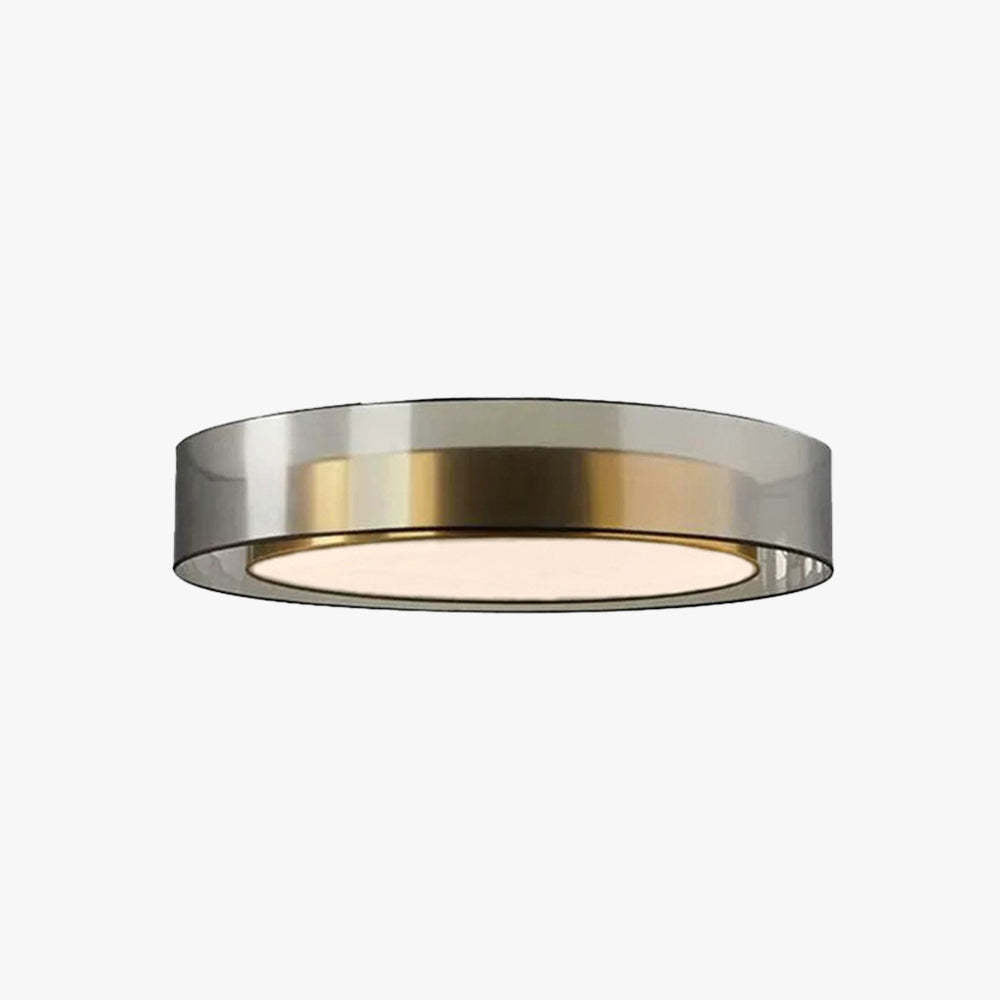 Arisha plafonieră aplicată aurie din cupru, nordică, modernă, rotundă, LED