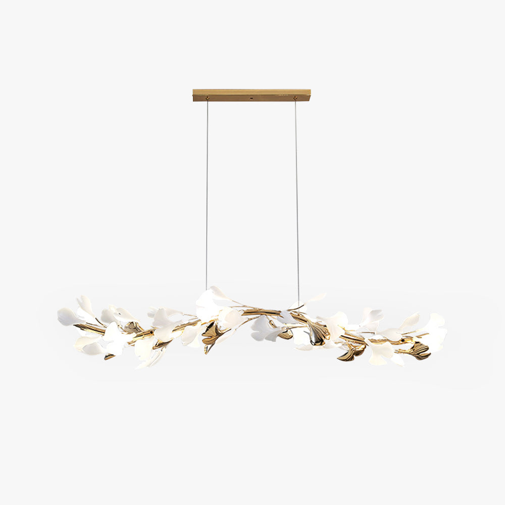 Olivia candelabru auriu din metal și ceramică, modern, în stil Art Deco