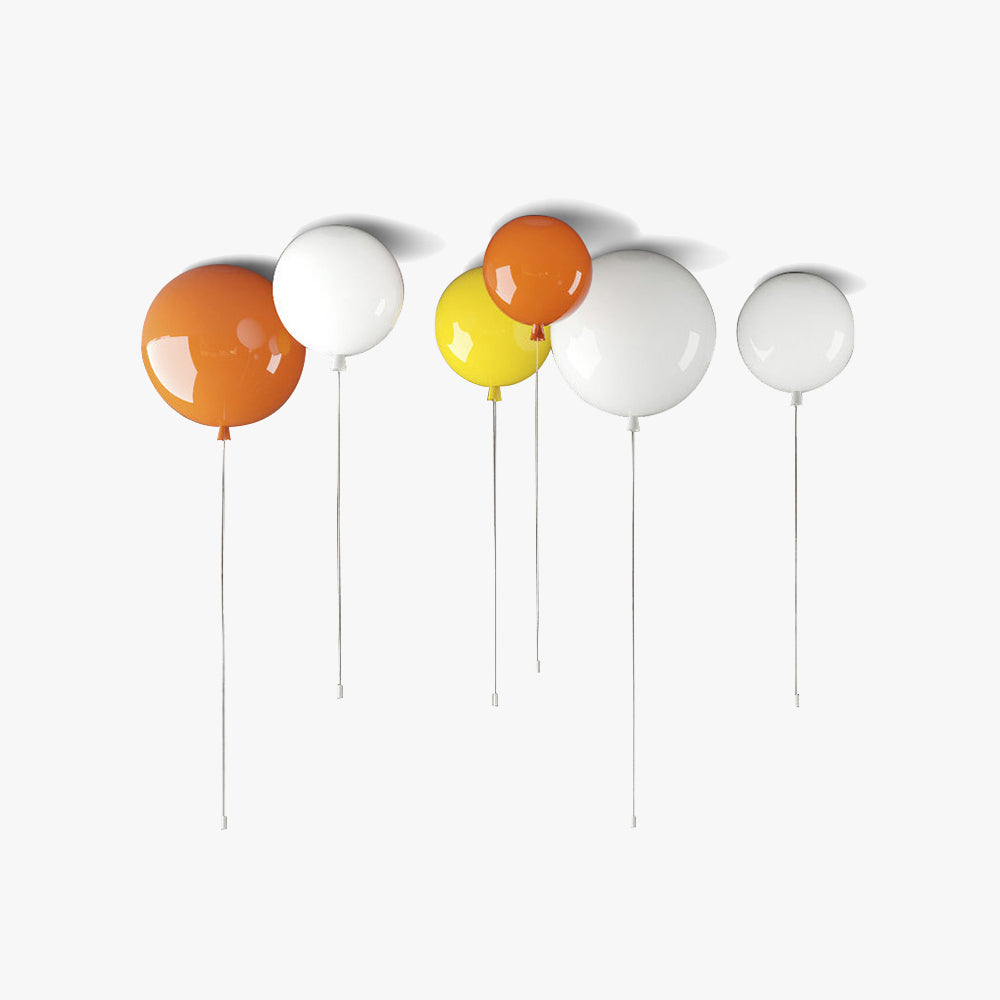Aria lampă de tavan Balloon plafonieră aplicată lucioasă, pentru cameră de dormit