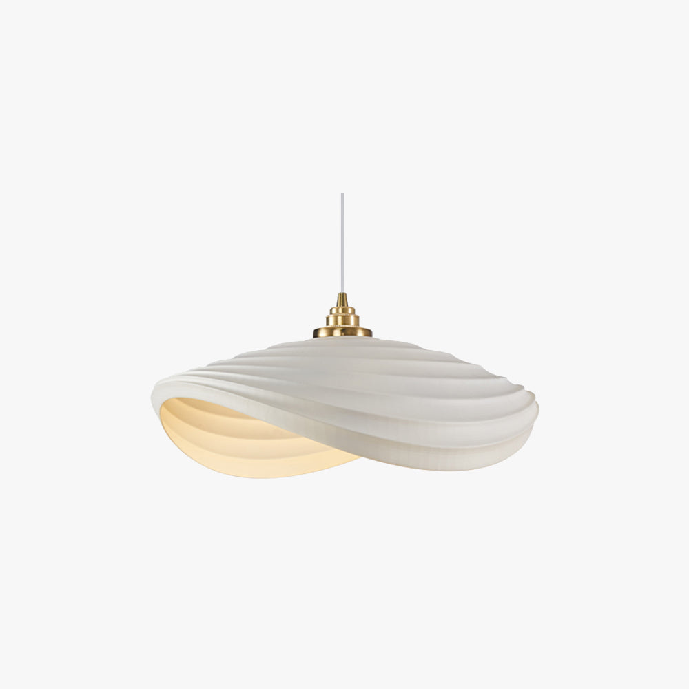 Ritta Wabi-Sabi Minimalism Ripple lampă suspendată, Rășină & metal