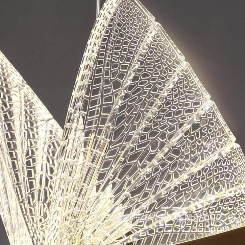 Arisha Art Deco Butterfly lampă suspendată, 2 Culoare