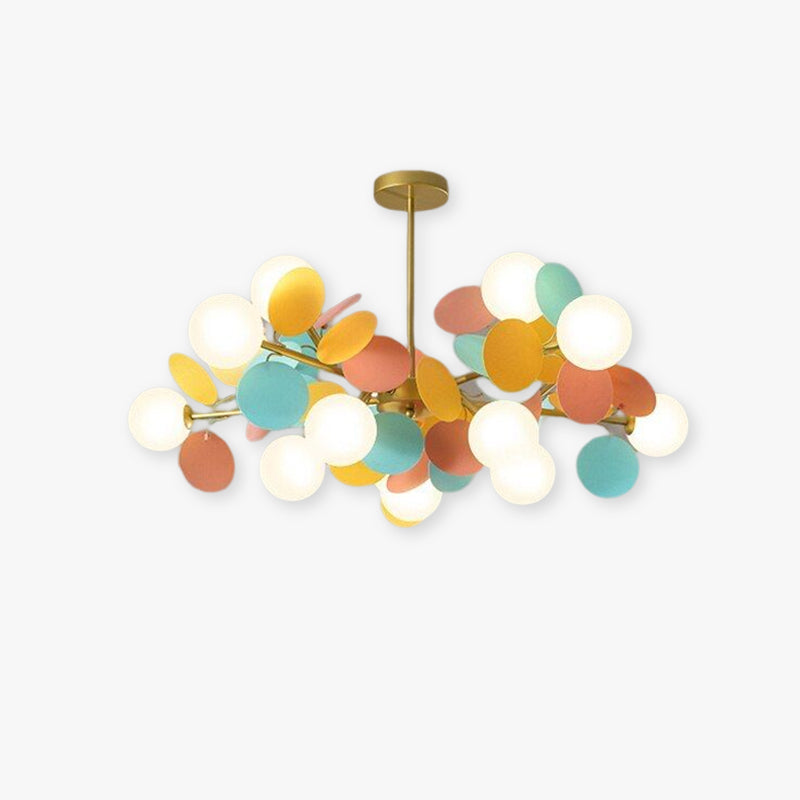 Nexen candelabru cu Ramură Florită Multicolorată pentru living