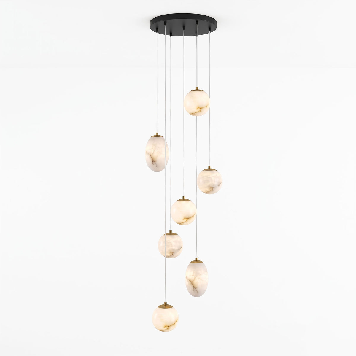 Norik lampă suspendată minimalistă din alabastru