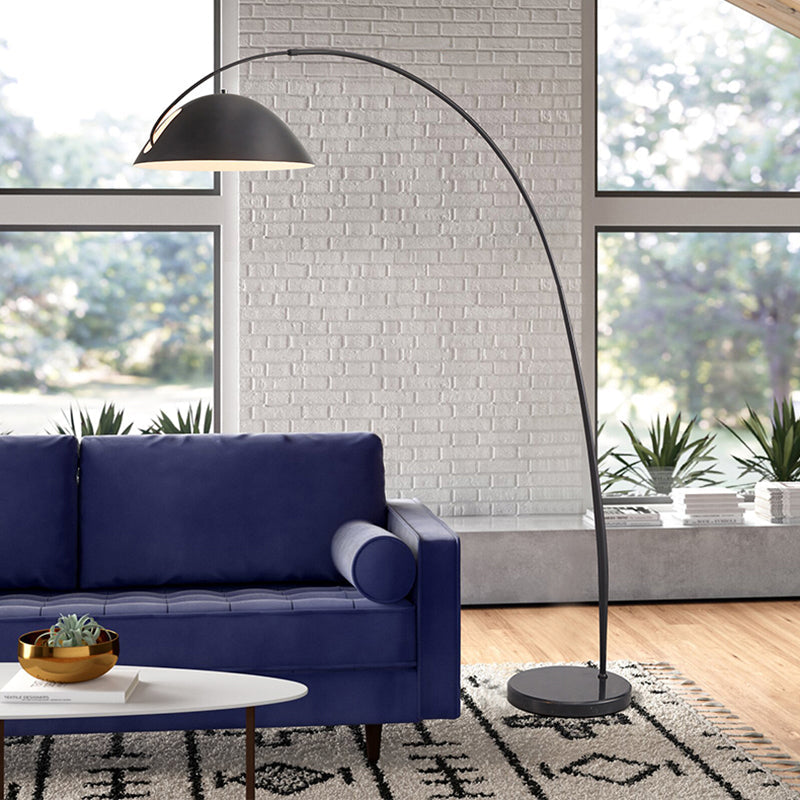 Avi lampadar modern cu Tije de Suspendare din metal, negru