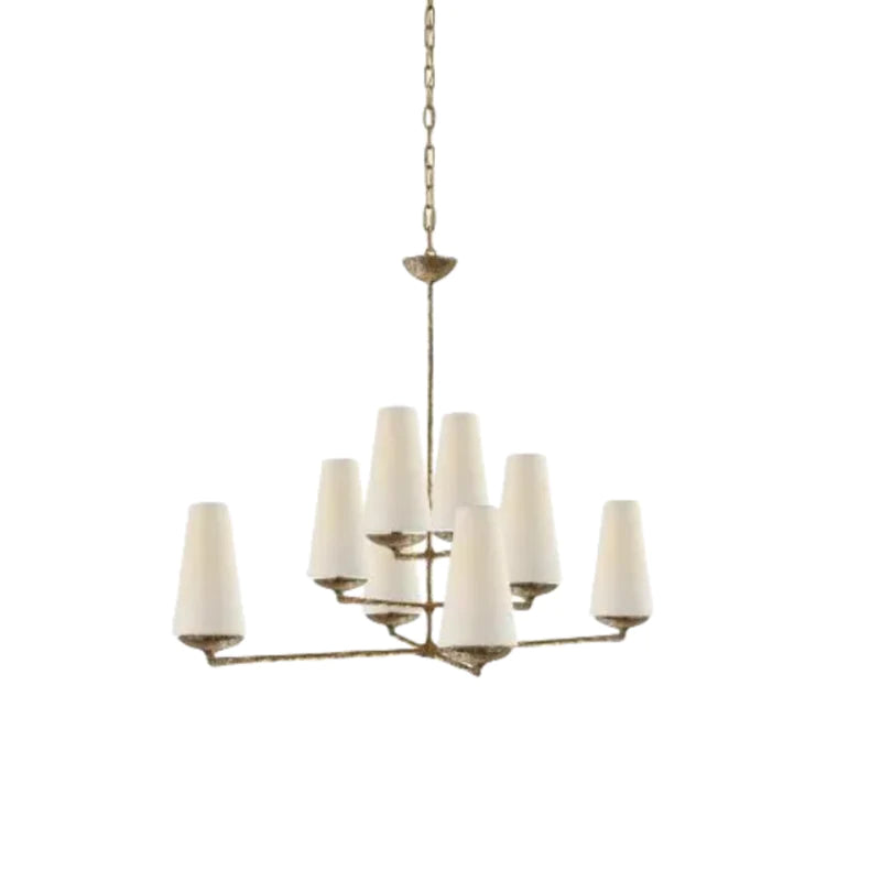 Silva candelabru alb și negru, vintage, LED, pentru dormitor și bucătărie
