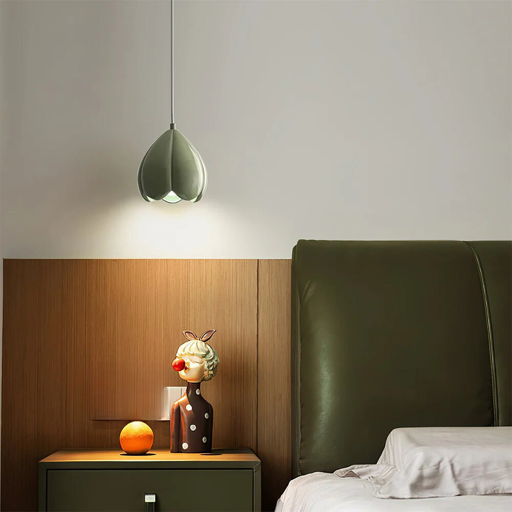 Ritta lampă suspendată din rășină, modernă, LED, pentru living