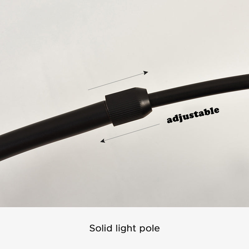 Avi lampadar modern cu Tije de Suspendare din metal, negru
