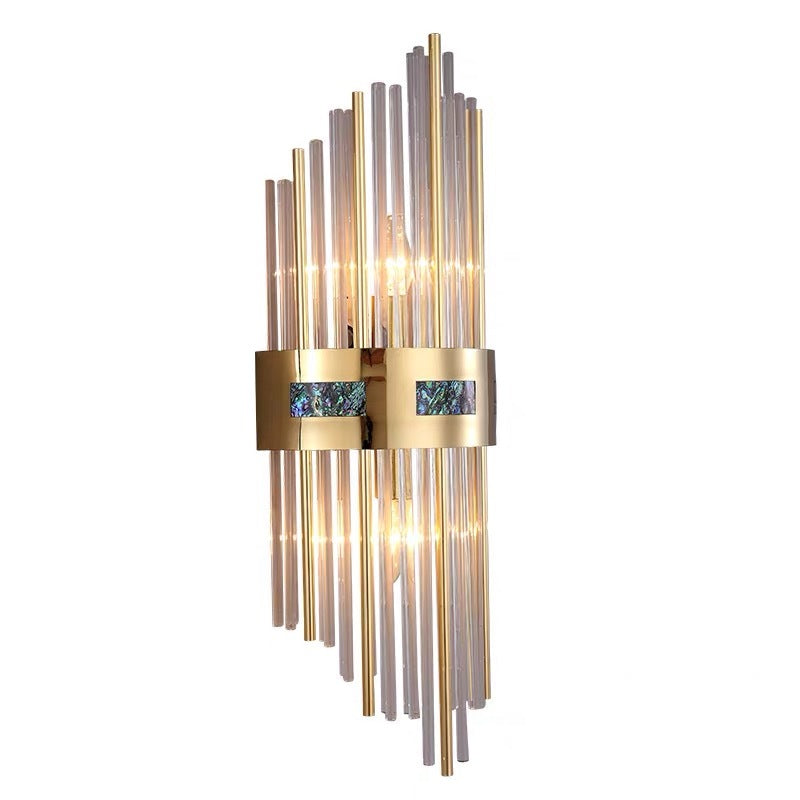 Kristy aplică de perete cu cristal, lampă de noptă ∅18CM