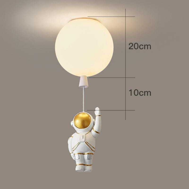 Aria Astronaut Balloon plafonieră aplicată, L 20/25/30/35cm
