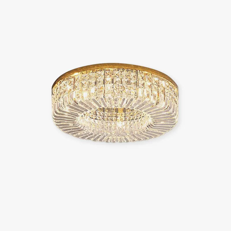 Kristy plafonieră aplicată lux metal/cristal