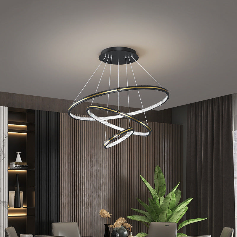 Arisha LED Rings lampă suspendată Reglabilă pentru living și Sufragerie