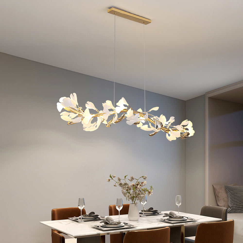 Olivia candelabru auriu din metal și ceramică, modern, în stil Art Deco