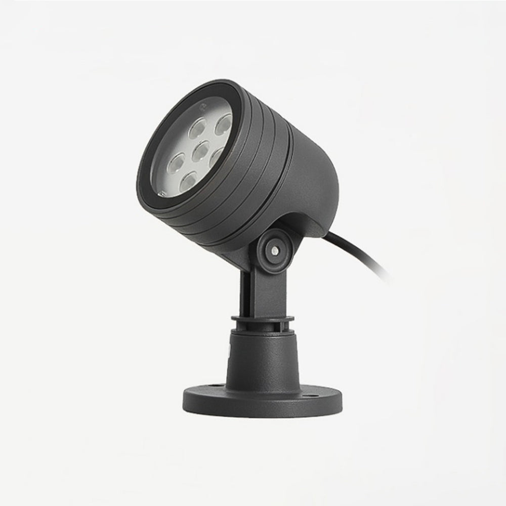 Ray modern Round sticlă/metal Solar Outdoor Ground Lamp Spotlight