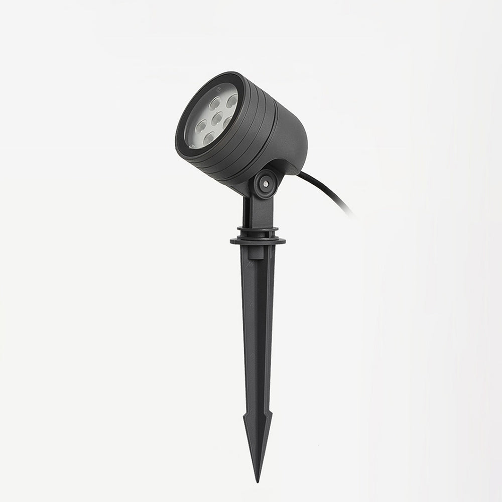 Ray modern Round sticlă/metal Solar Outdoor Ground Lamp Spotlight