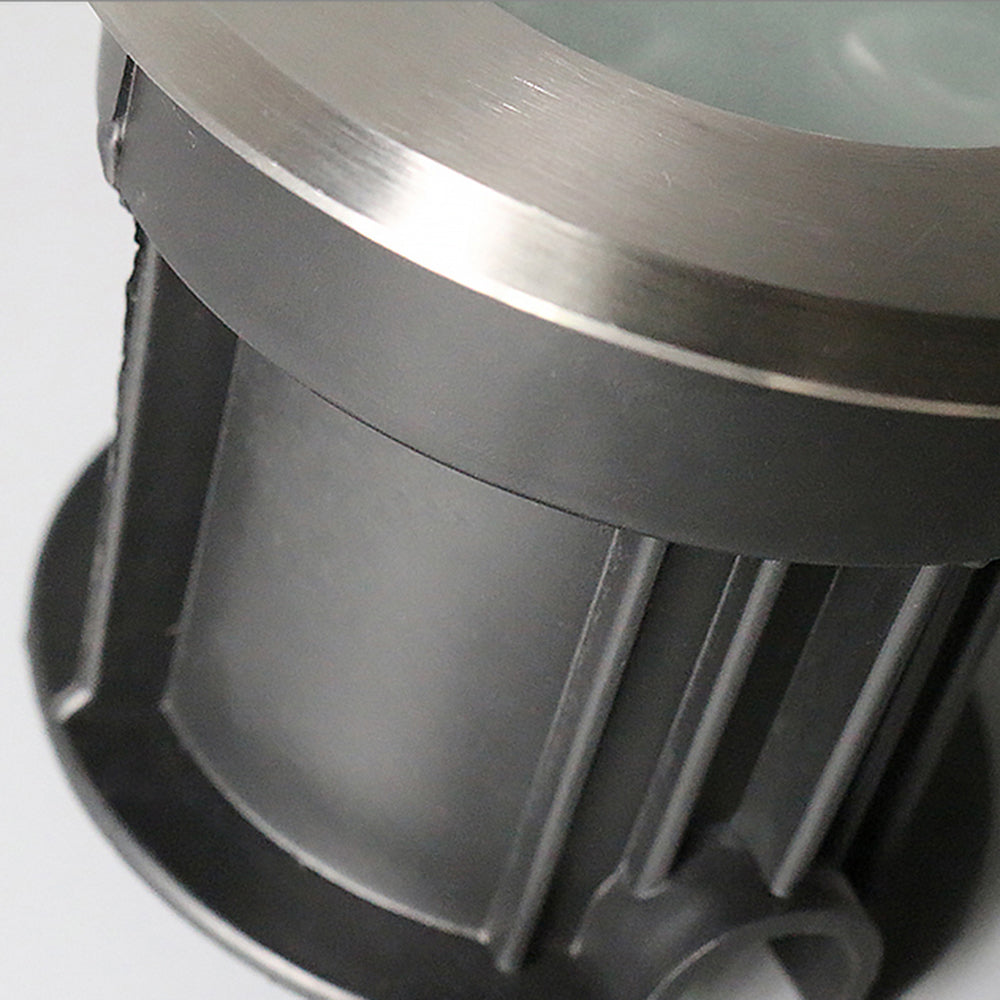 Ray lampă de iluminat modern metal cilindric pentru trepte și terase exterioare, cu conexiune fixă, negru