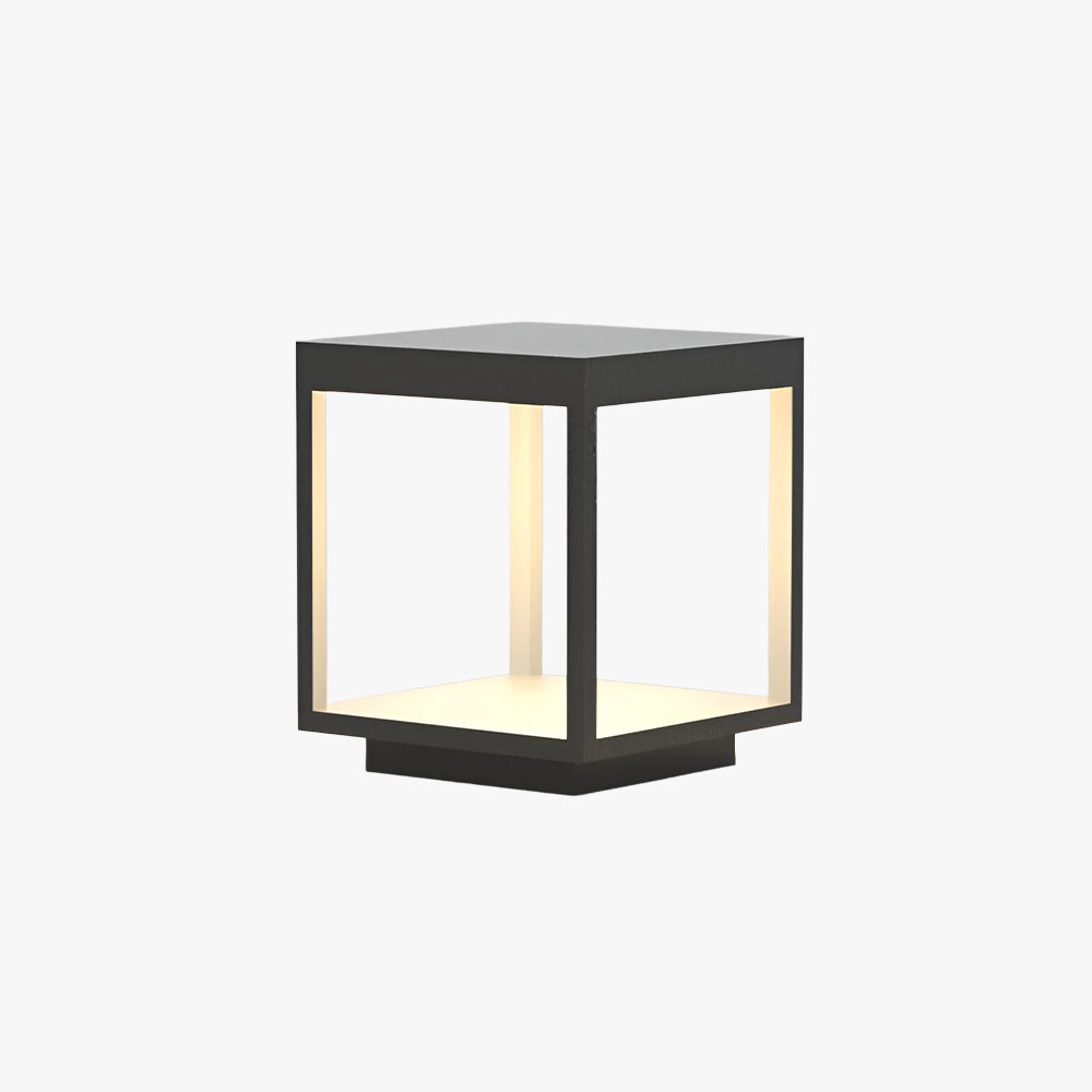 Ferra lampadar contemporan Solar cu Încărcare pentru exterior