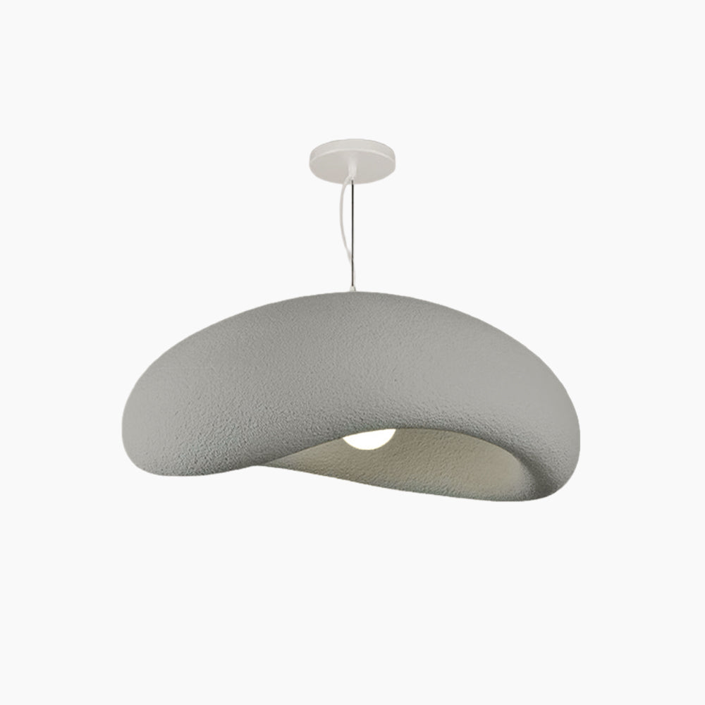 Avi lampă suspendată minimalistă în formă de piatră, albastru/gri