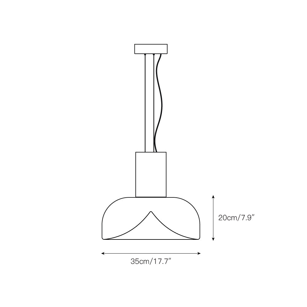 Rivorenne lampă suspendată