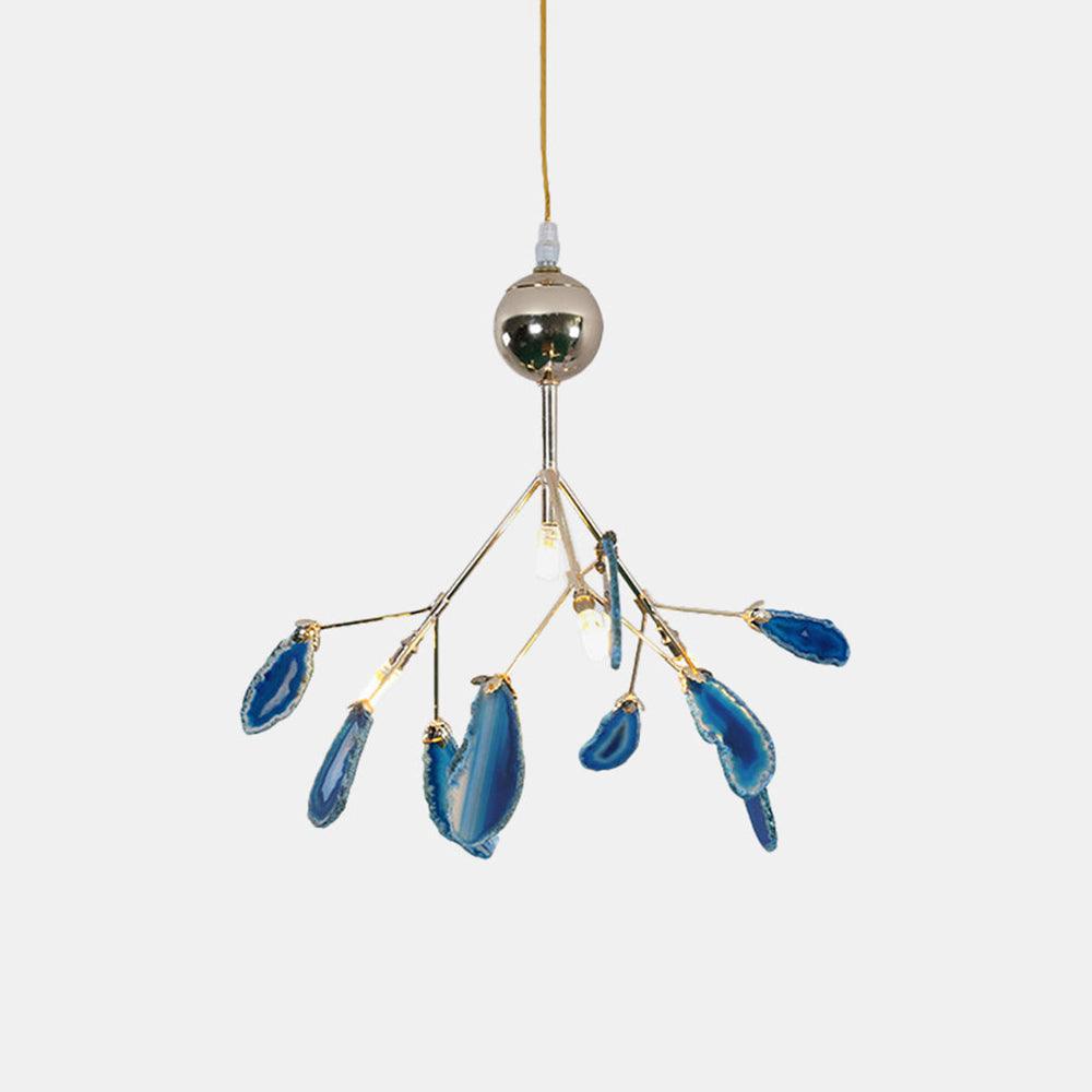 Agate candelabru  Colorful Branching