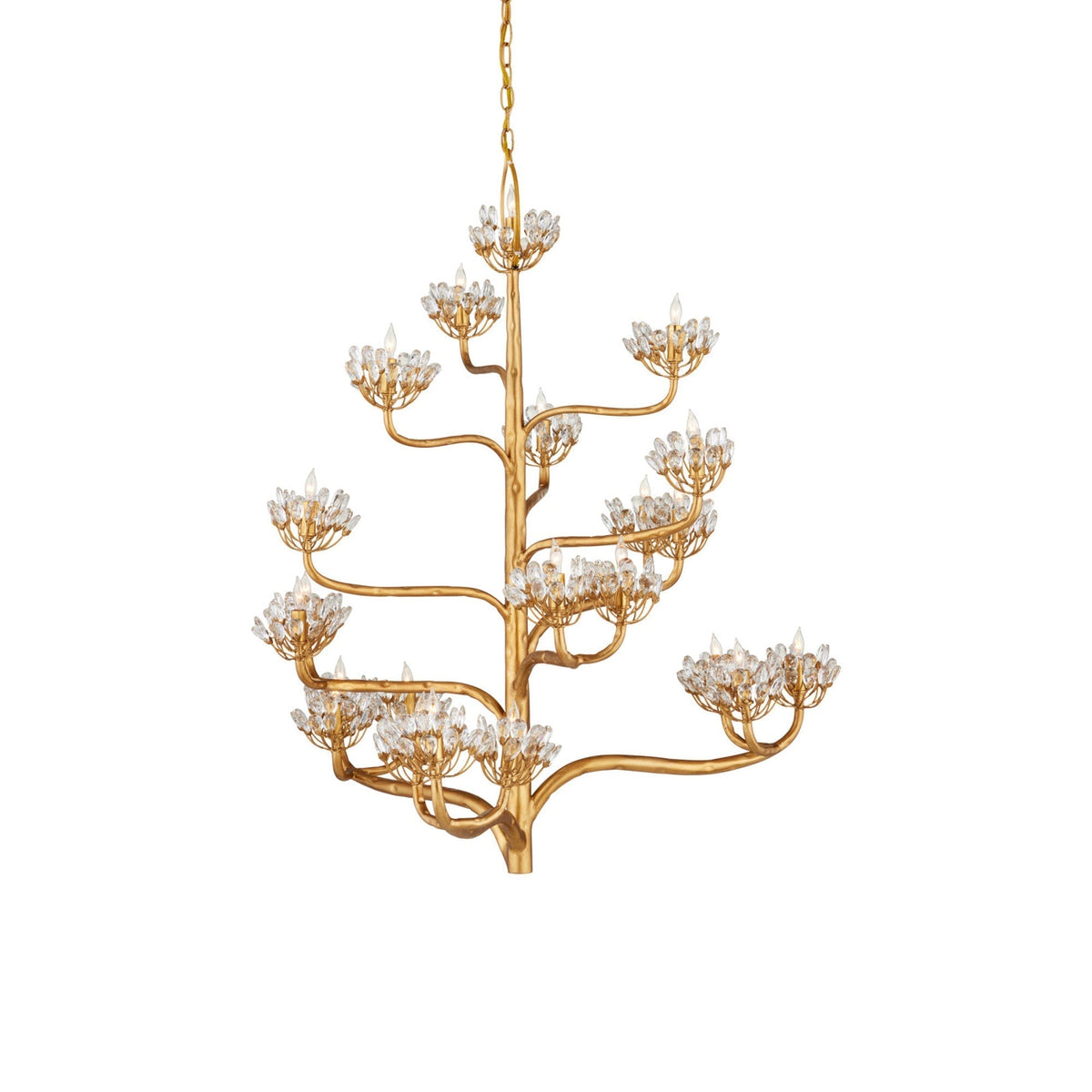 Agave candelabru  Postmodern de lux Americana de cristal