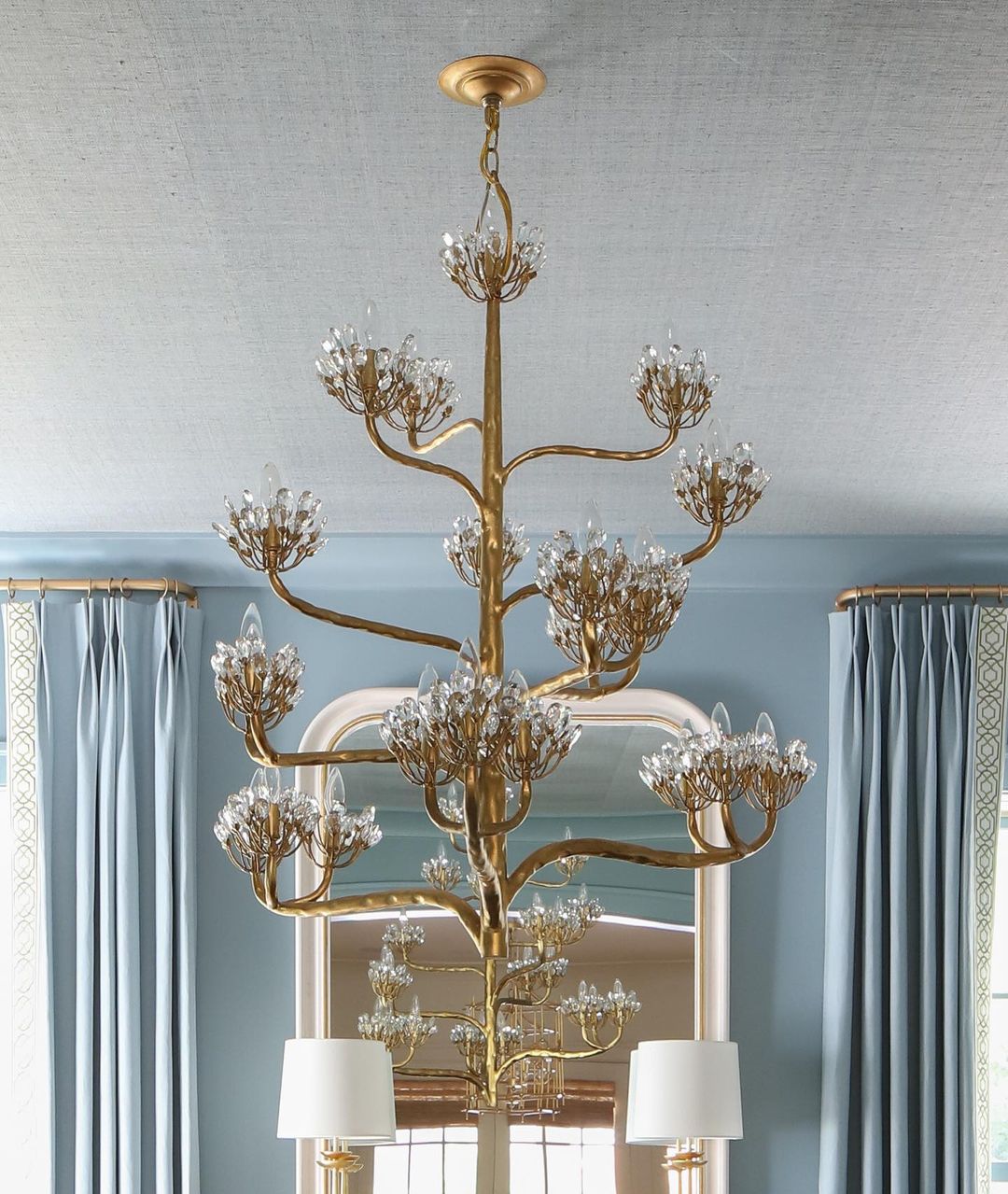 Agave candelabru  Postmodern de lux Americana de cristal