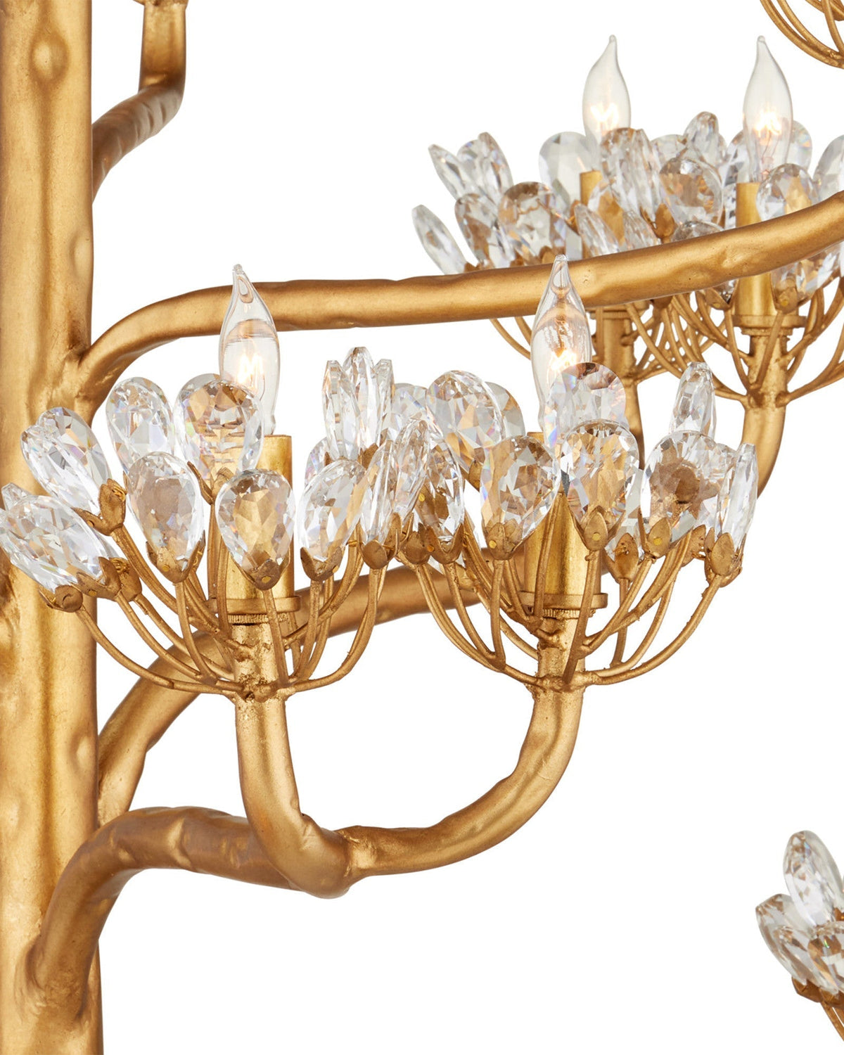 Agave candelabru  Postmodern de lux Americana de cristal