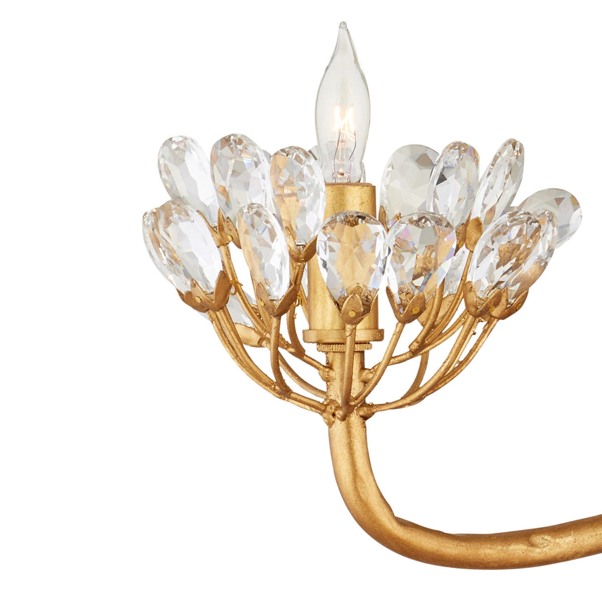 Agave candelabru  Postmodern de lux Americana de cristal