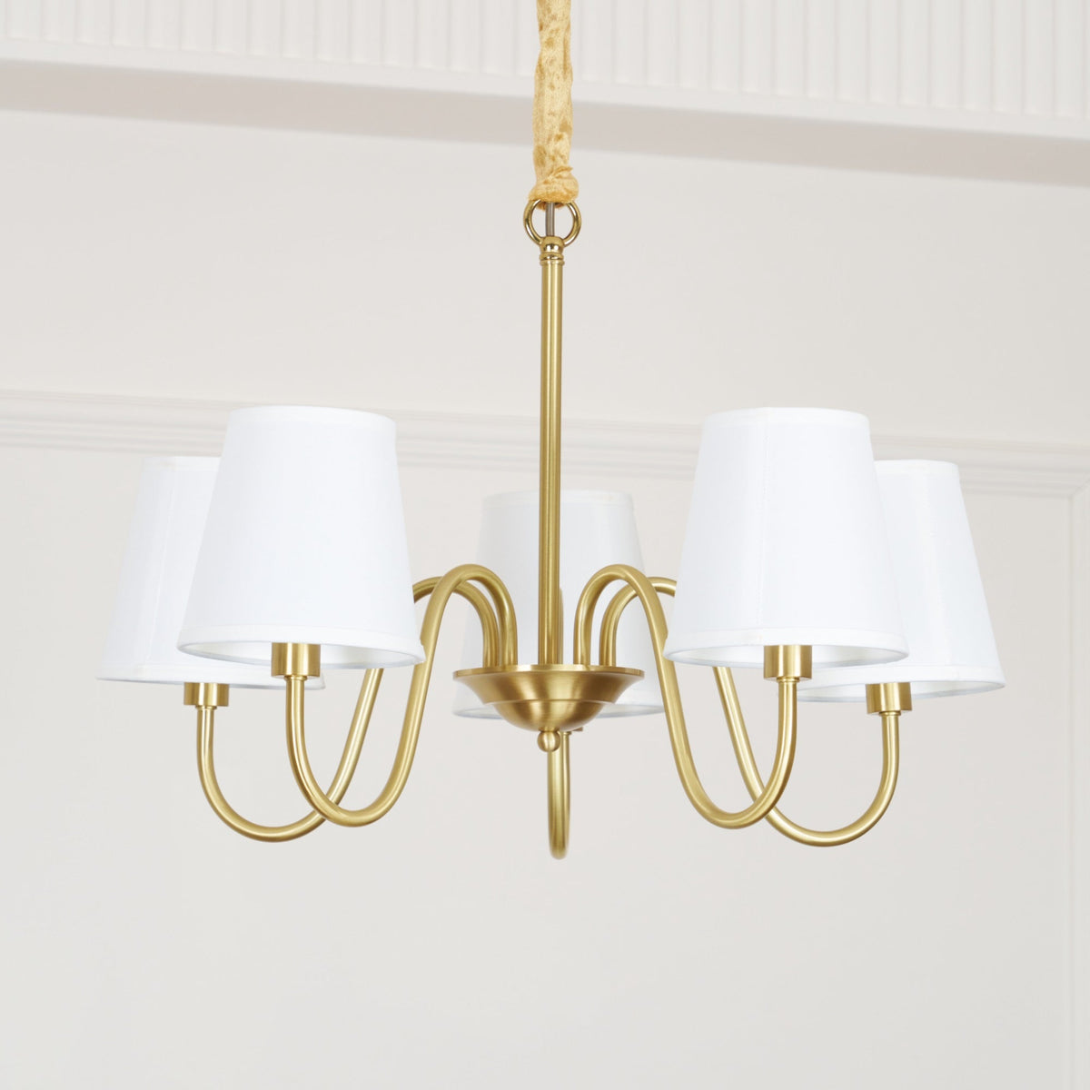Dalen tradițional Stacey material textil candelabru