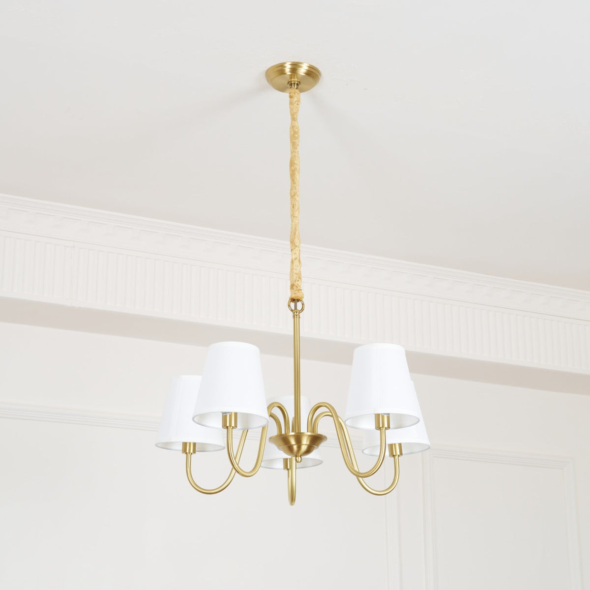 Dalen tradițional Stacey material textil candelabru
