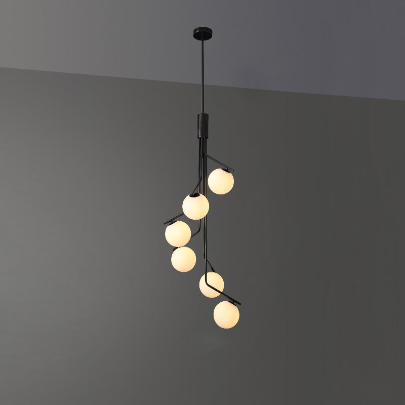 Ageet lampă suspendată modernă, minimalistă din sticlă