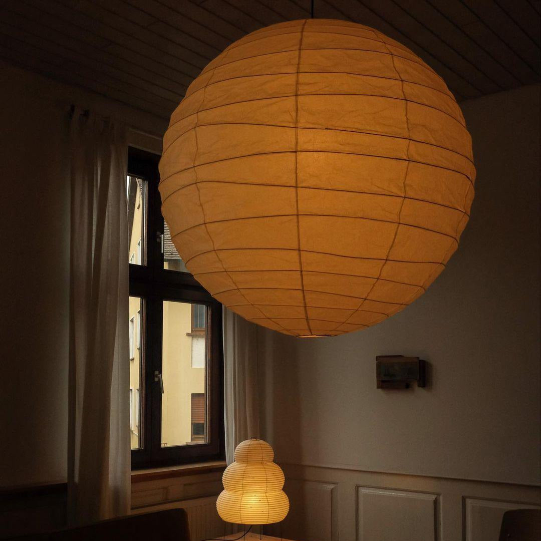 Luna lampă suspendată Glob din hârtie