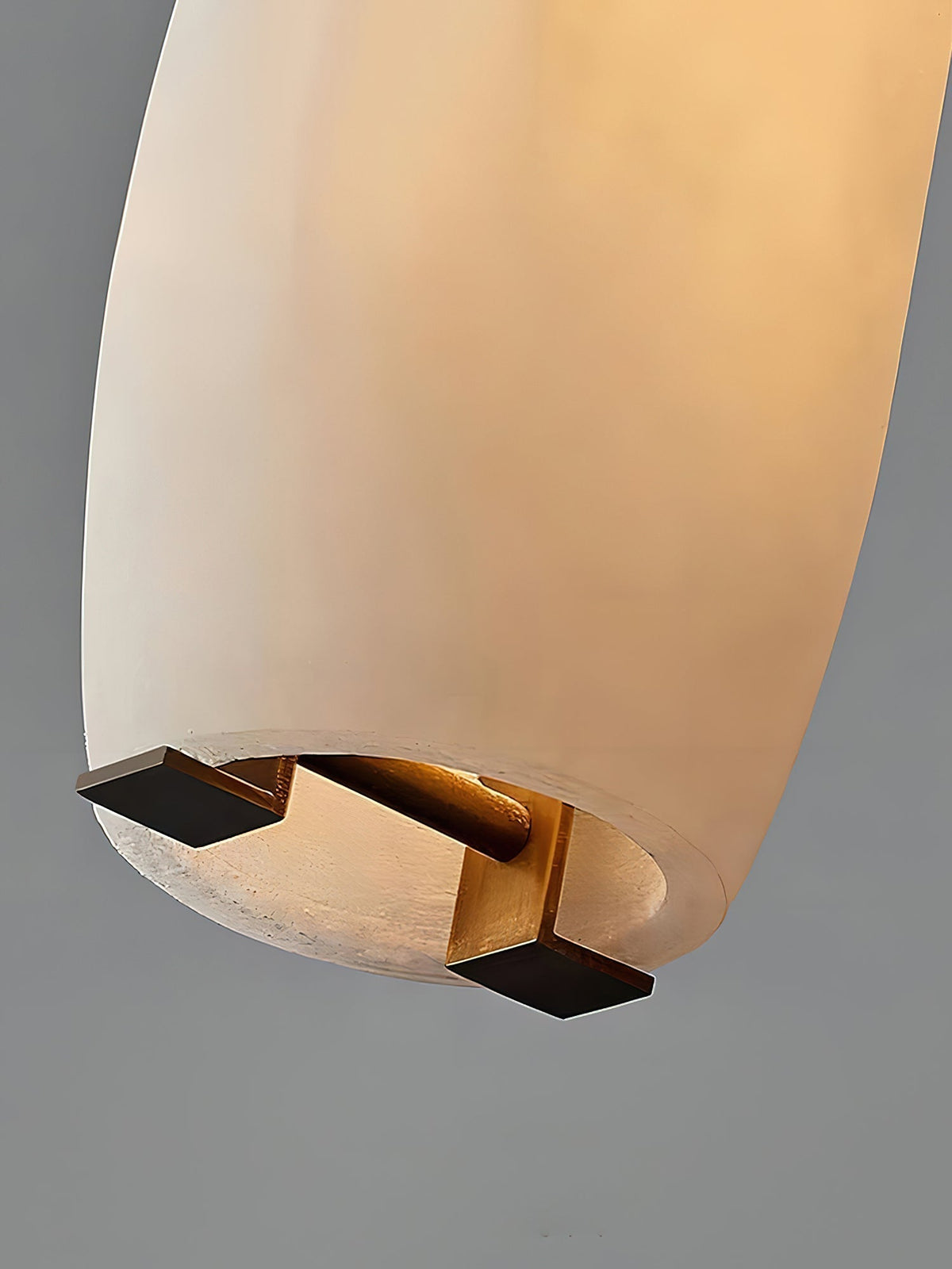 Orven Flute lampă suspendată modernă, minimalistă din alabastru