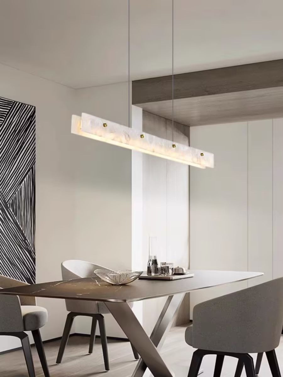 Vexor LED lampă suspendată modernă, liniară din alabastru