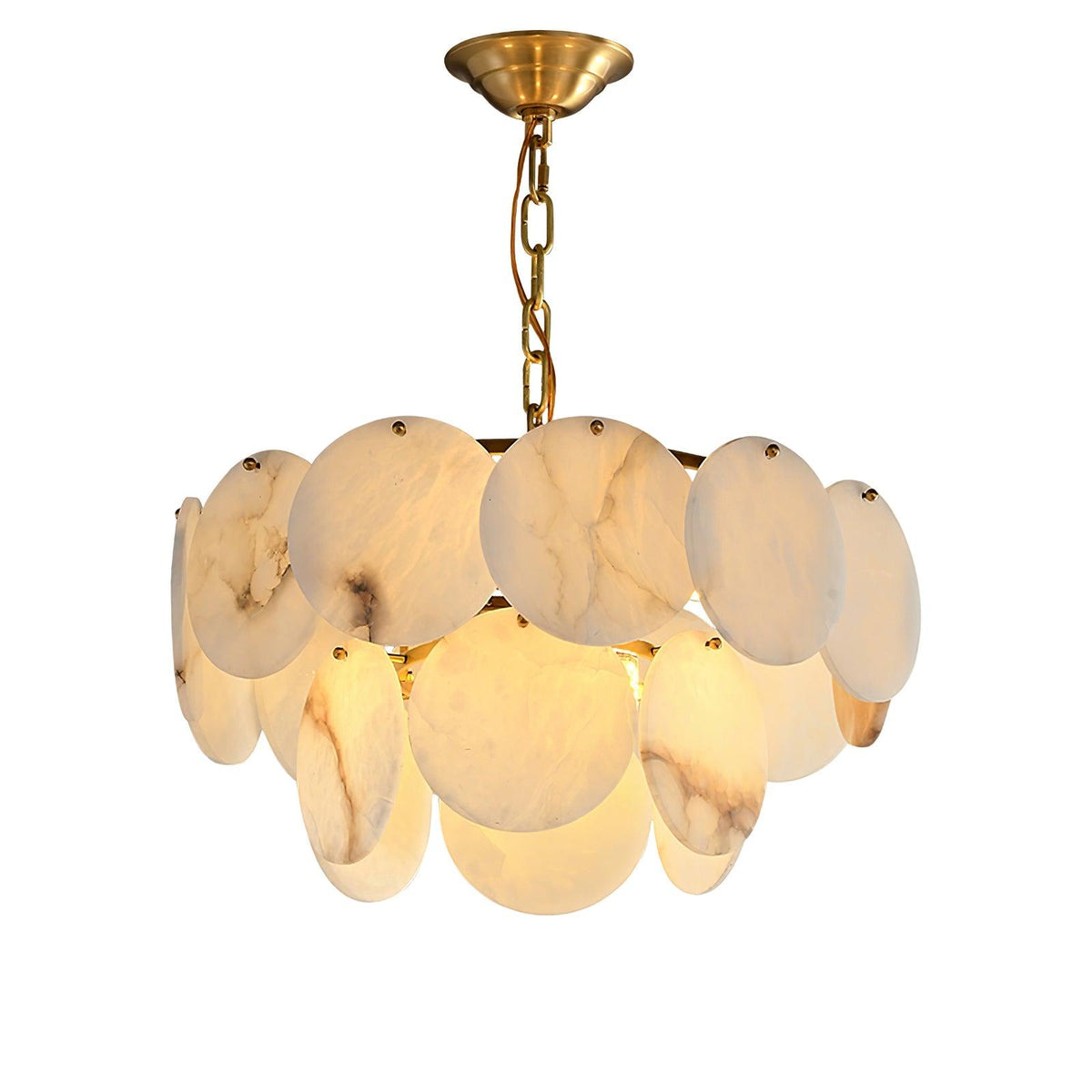 Nivarora candelabru din alabastru