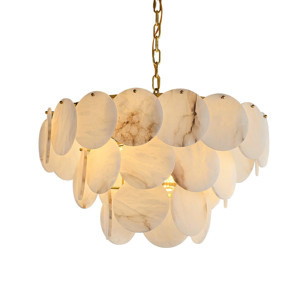 Nivarora candelabru din alabastru