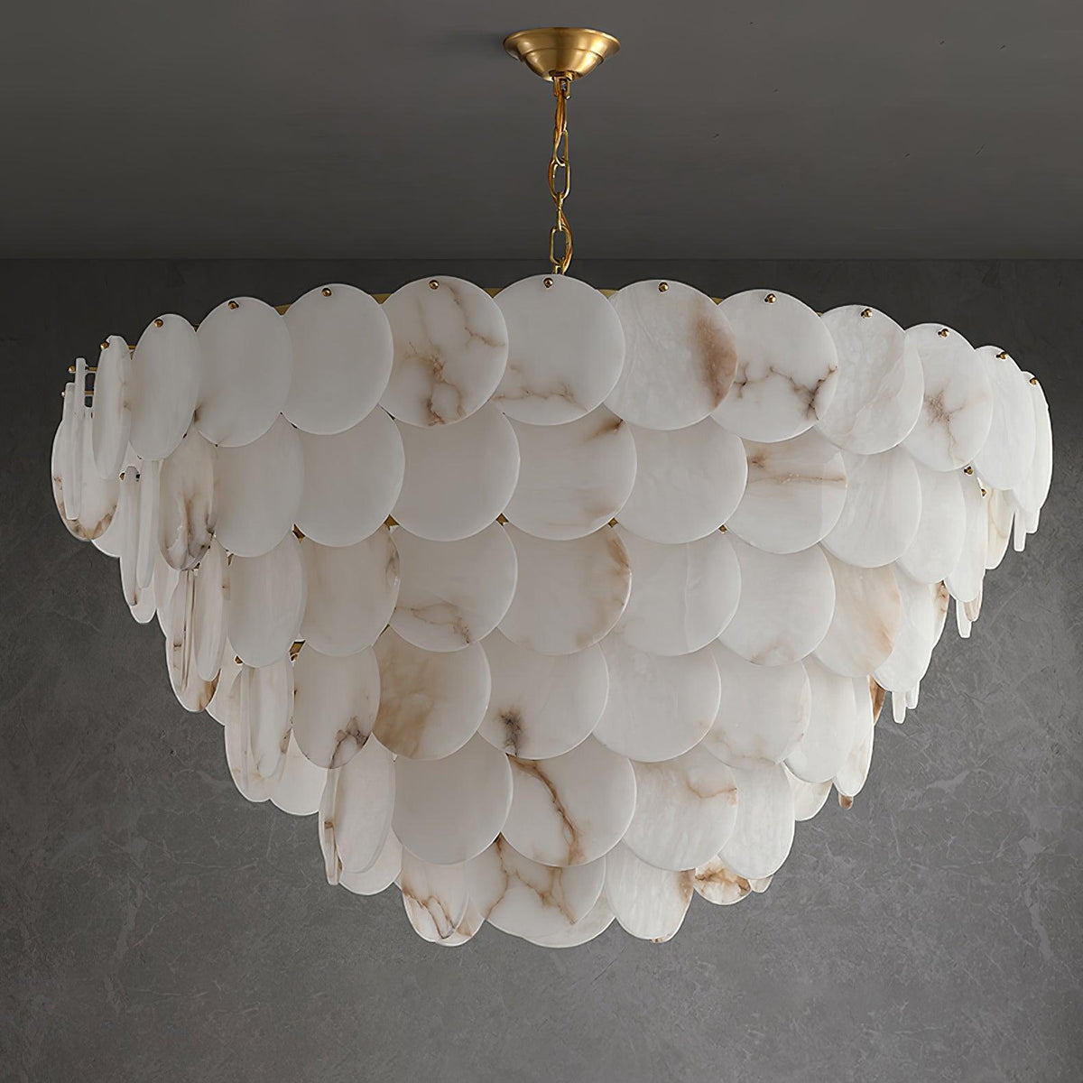 Nivarora candelabru din alabastru