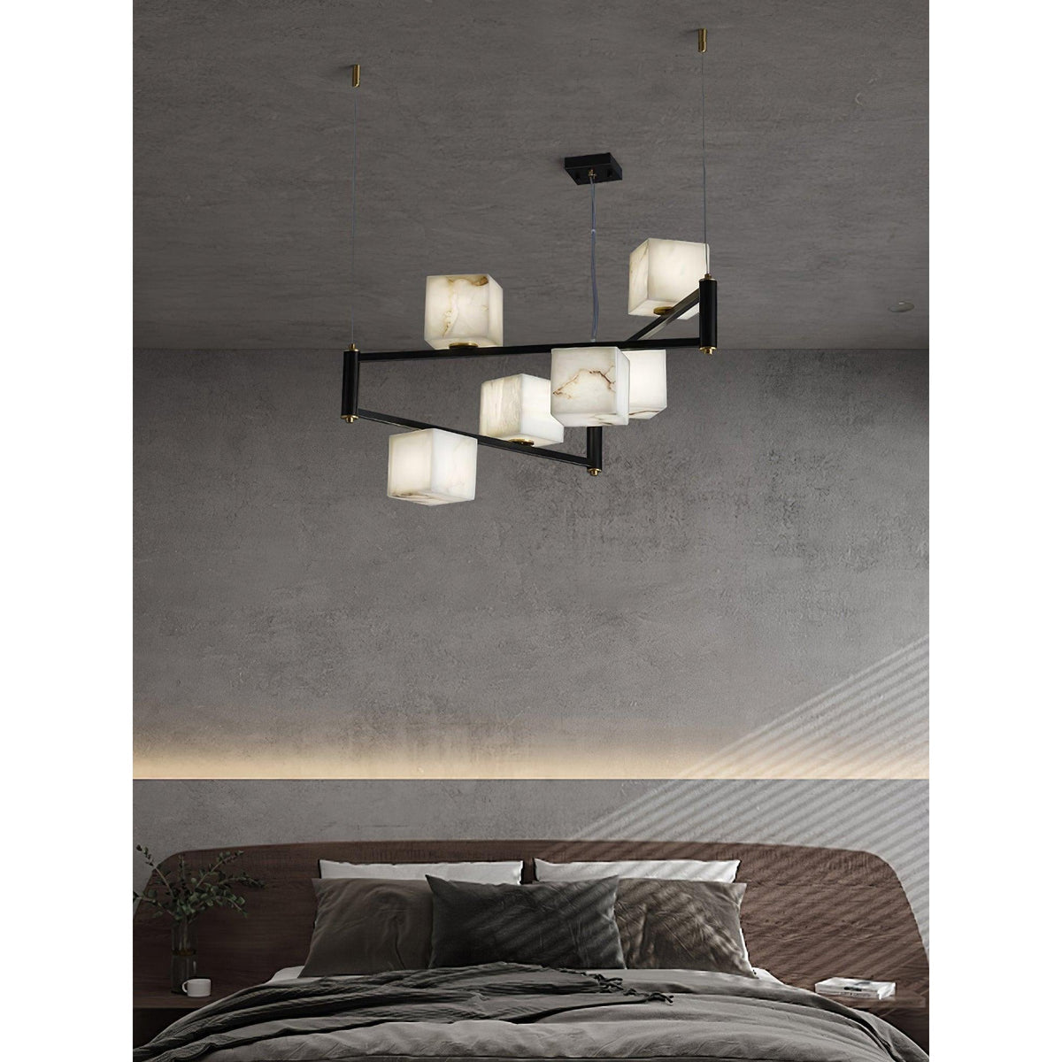 Ostruvye Individual Creativity Box candelabru din alabastru