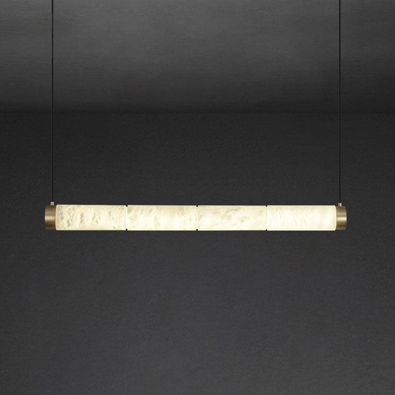 Plotuvyi modern Strip alabastru lampă suspendată