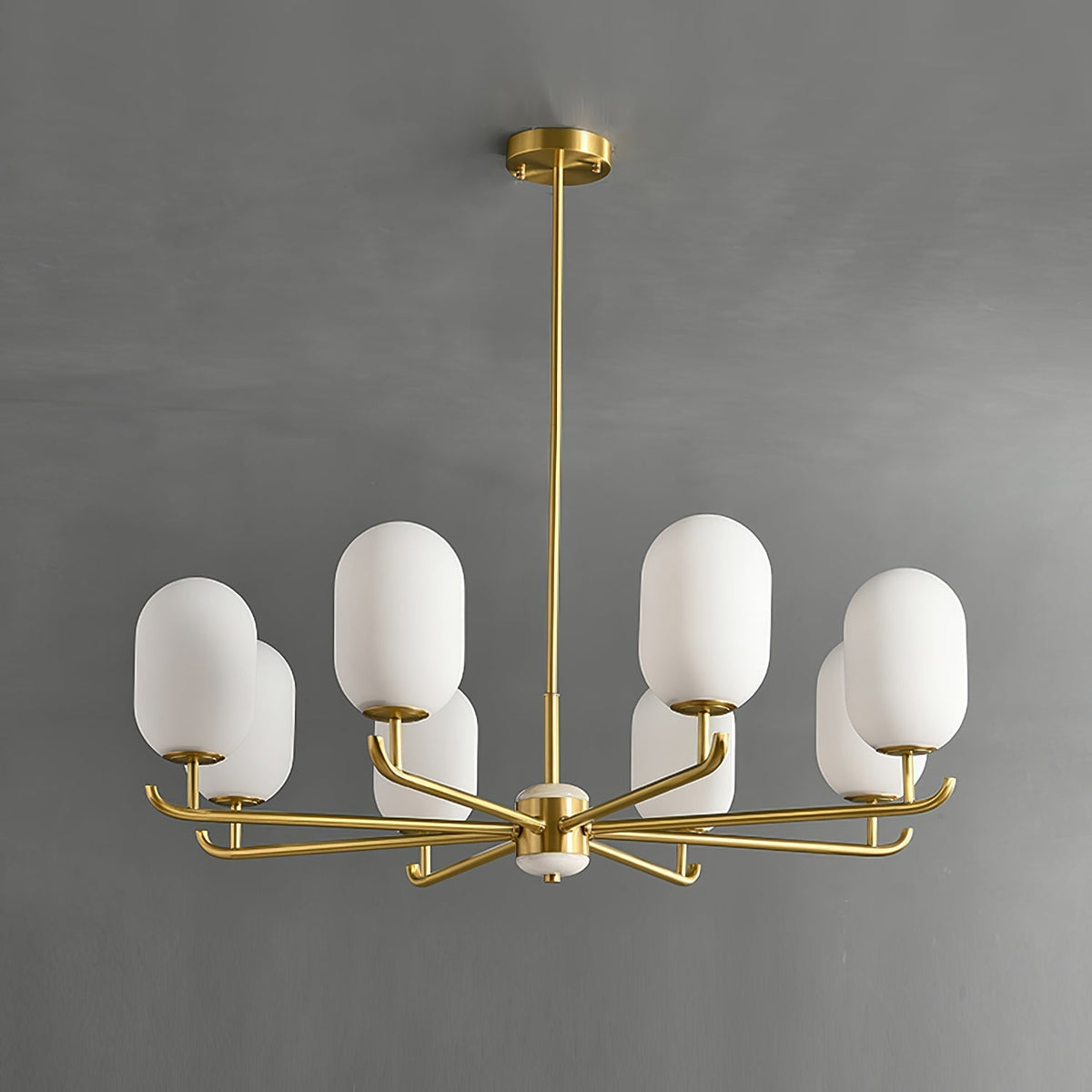 Sifuvyn candelabru din sticlă, modern, geometric