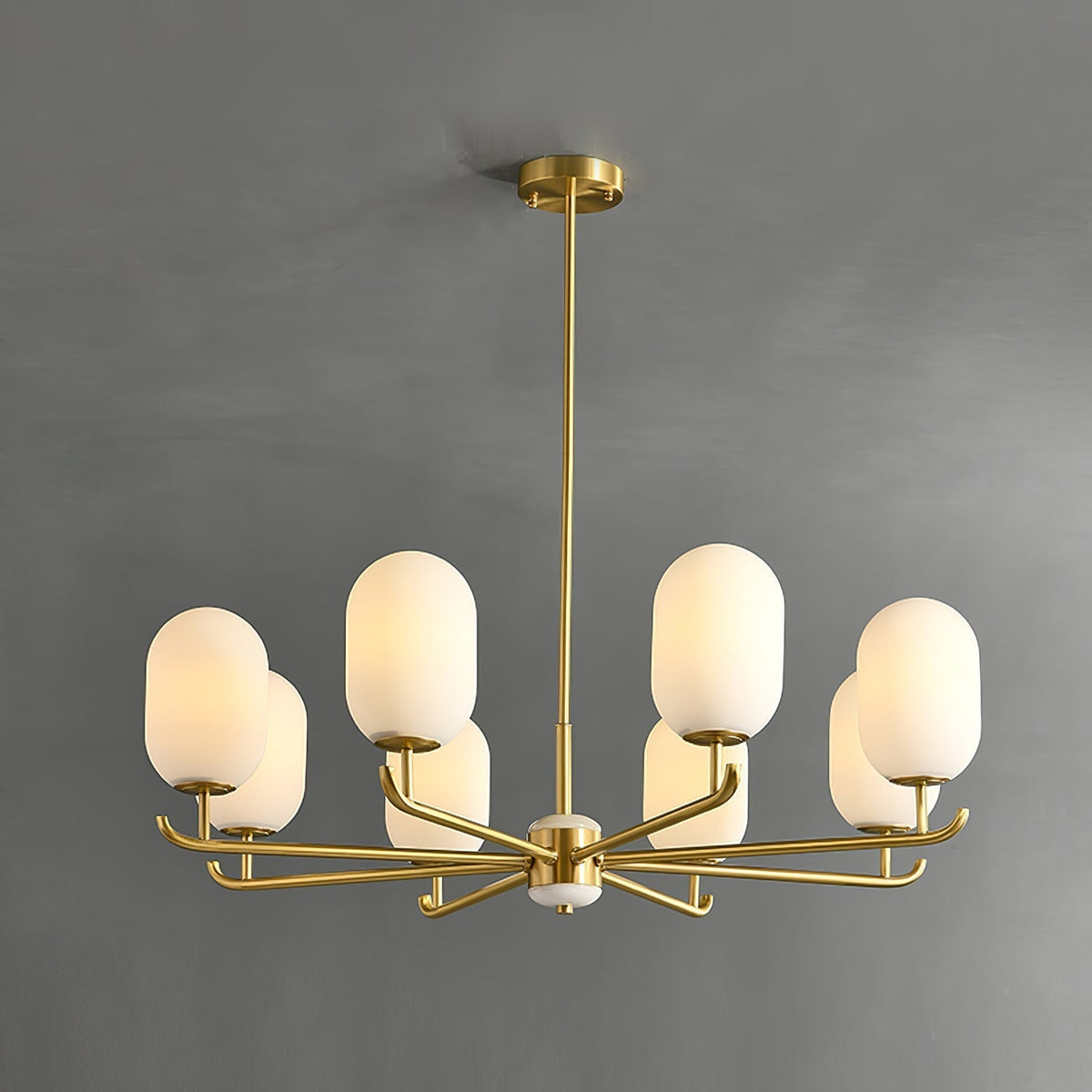 Sifuvyn candelabru din sticlă, modern, geometric